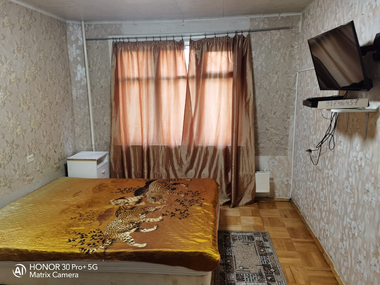 Двухкомнатная квартира на улице Машинцева в Химках. Спальня