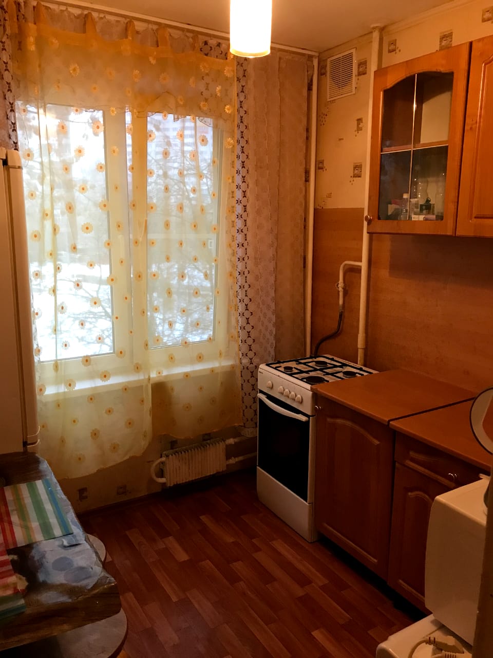 Однокомнатная квартира на улице Родионова в Химках. Кухня